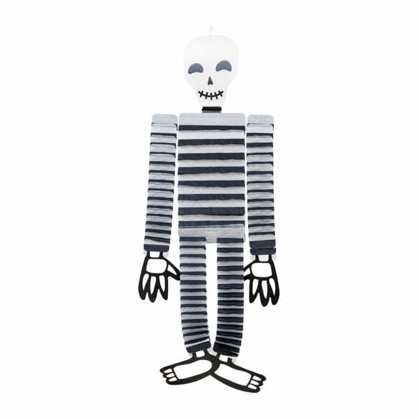 Pappersdekoration Skelettman 110cm