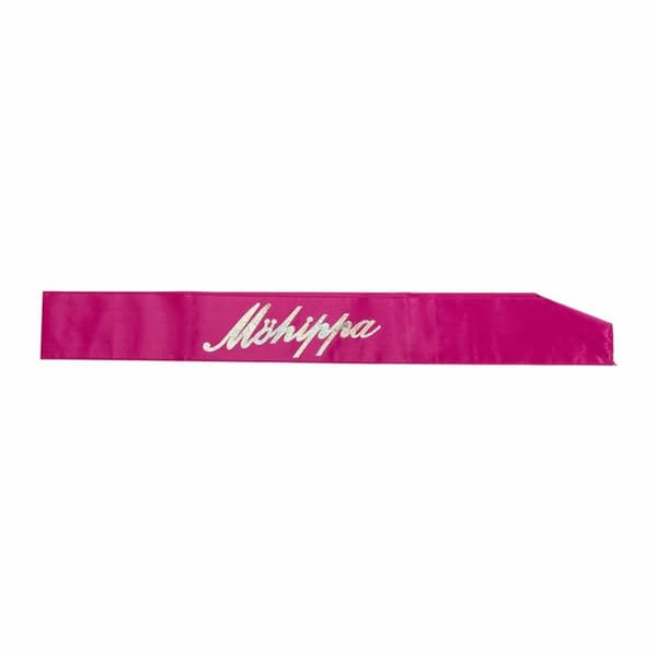 Magband "Möhippa" Rosa/Silver 78x9cm