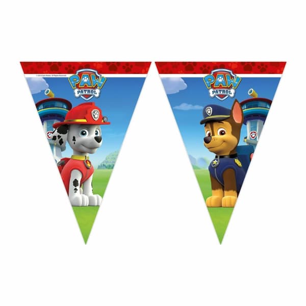 Girlang Paw Patrol 9-flaggor 230cm