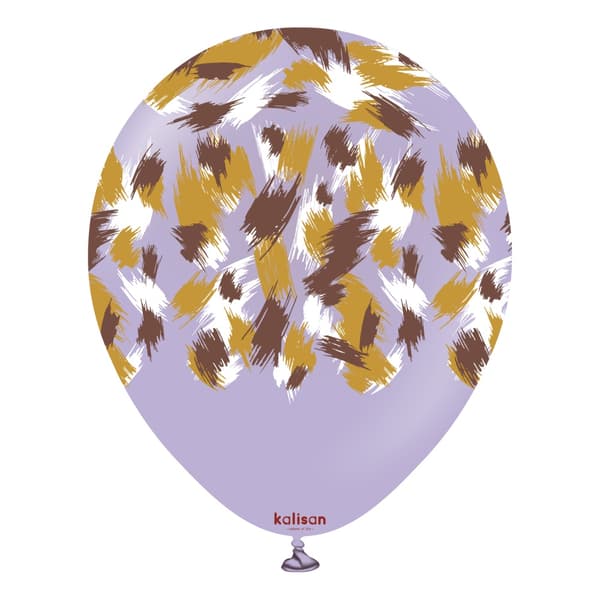 Latexballong Safari Savann Lila 30cm 25-pack