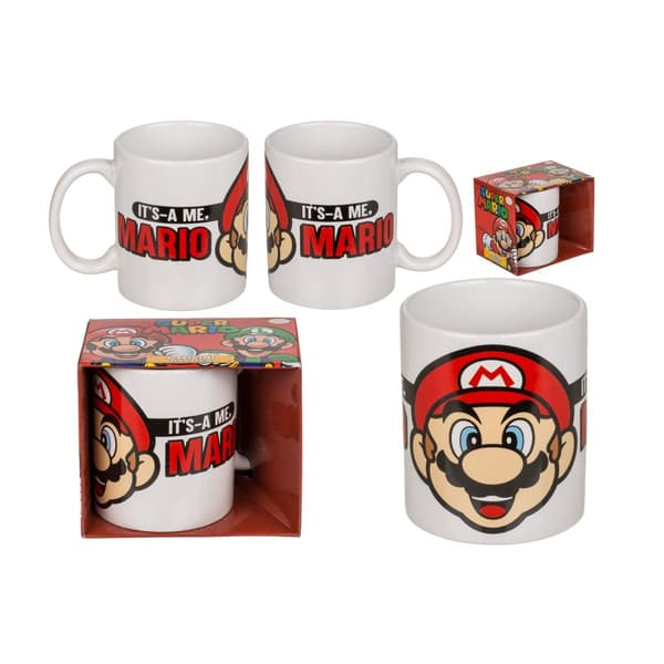 Mugg Super Mario "It's-a me, Mario" 10x8cm