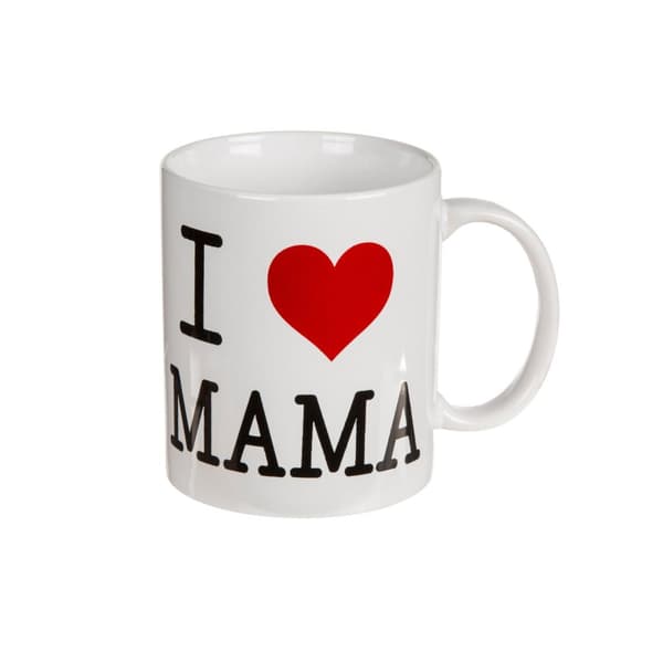 Mugg "I love Mama" 10x8cm