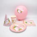 Miniatyrbild 2 av 2: Pappersservett Unicorn Rosa 30x30cm 20-pack