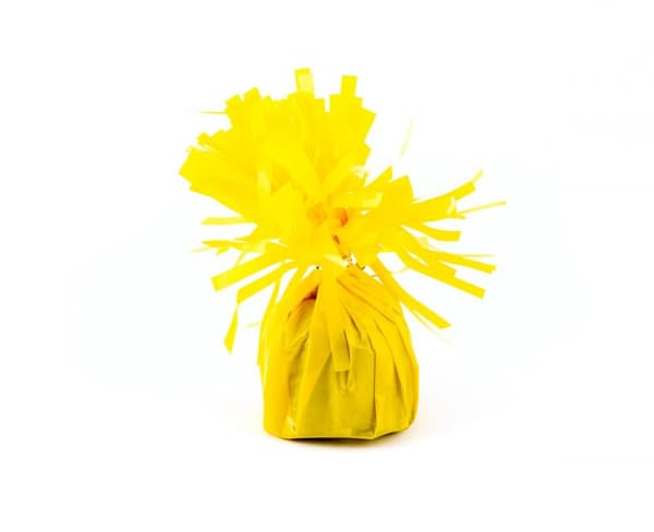 Ballongtyngd Folie Gul 170g