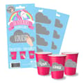 Miniatyrbild 1 av 3: Sticker DIY Unicorn 8-pack