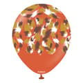 Miniatyrbild 1 av 2: Latexballong Safari Rost Orange 30cm 25-pack