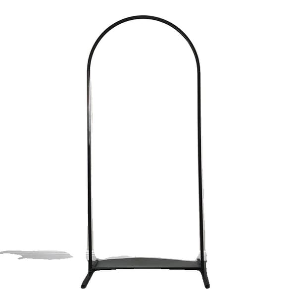 Bryllupsudsdekoration, jernmateriale, fødselsdagsfest baggrund, H18m(708in), sort H2m(78.7in)