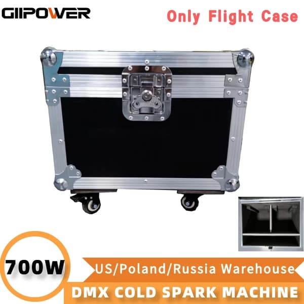 Kall Funksmaskin, 700W Effekt, DMX512 Kontroll,700W, 1 Flightcase endast