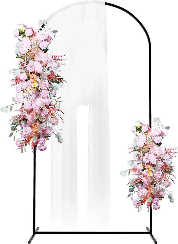 Metal Bue Baggrundsstativ, Flere Højdeindstillinger, Elegante Farvevalg,sort, H1,5m (59,05in)