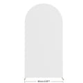 Miniatyrbild 1 av 2: Båge Bakgrundstäckning, 180x80cm Storlek, Minimalistisk Design,180x80cm, VIT