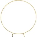 Miniatyrbillede 2 af 2: Metal Circle Stativ, Robust Konstruktion, Nem Montering,2M, Guld