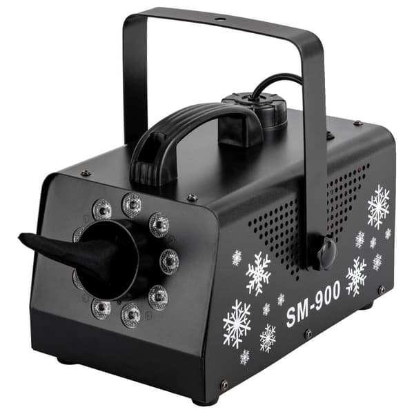 Snömaskin, 900W effekt, fjärrkontroll,svart