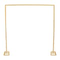 Miniatyrbillede 2 af 2: Backdrop Stand, 2,4m x 2,4m, Jernmateriale, Firkantet Form,Guld, L