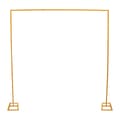 Miniatyrbillede 1 af 2: Backdrop Stand, 2,4m x 2,4m, Jernmateriale, Firkantet Form,Guld, L