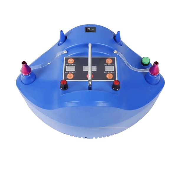 Elektrisk Ballongpump, Tidsinställningsfunktion, 1200 W Effekt,Blå