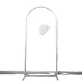 Miniatyrbild 1 av 2: Anpassningsbar metallställning, tillgänglig i flera storlekar, eleganta färgalternativ,vit, W1m H2m(78.7in)