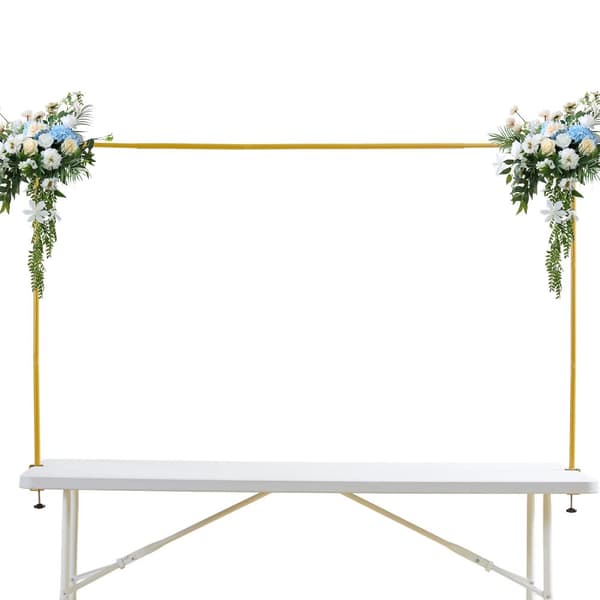 Bordbue Stativ, Justerbar Længde op til 250 cm, Nem Opsætning,én størrelse, Guld