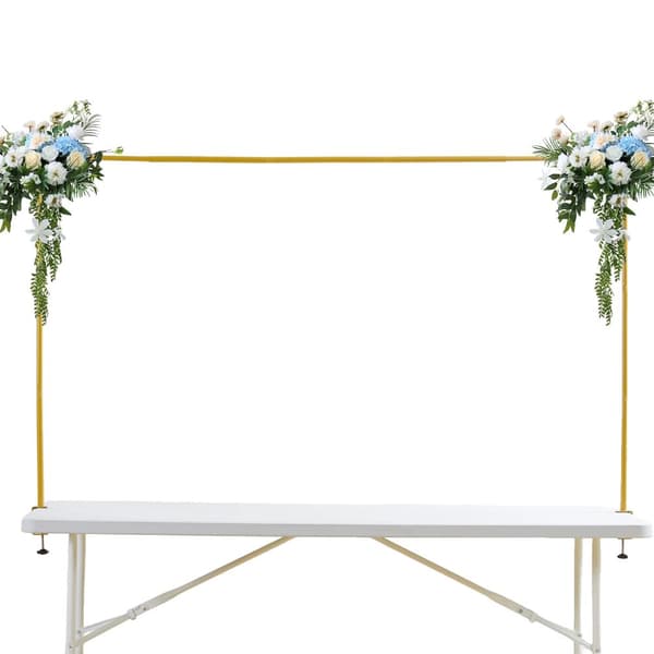 Bordbue Stativ, Justerbar Længde op til 250 cm, Nem Opsætning,én størrelse, Guld