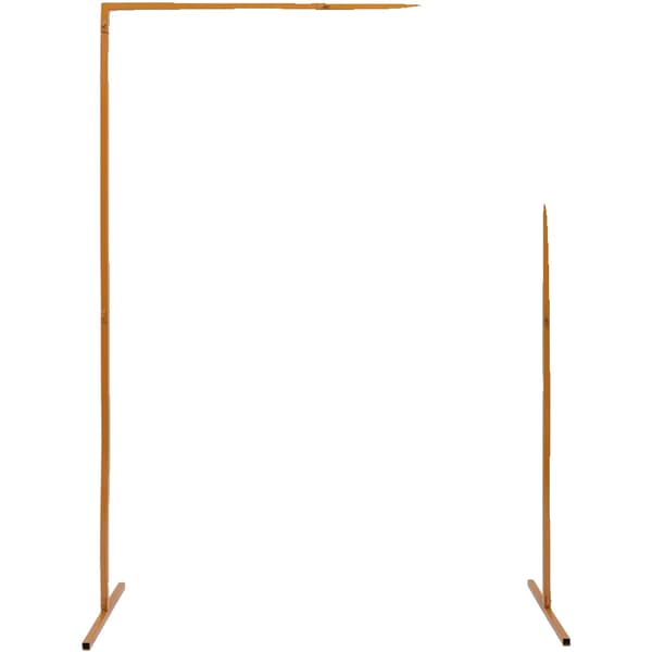 Bröllopsbåge, Rektangulär Form, Fristående Design,Gul