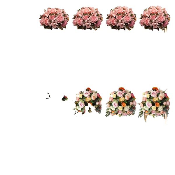 Blomsterställ, Modern Stil, Rektangulär Form,Guld, L