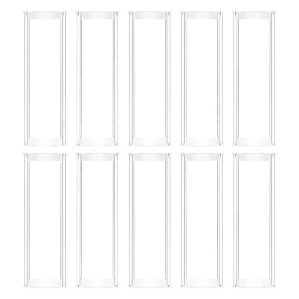 Bröllopsblomsterställset, 10 delar, akrylmaterial, modern design,transparent