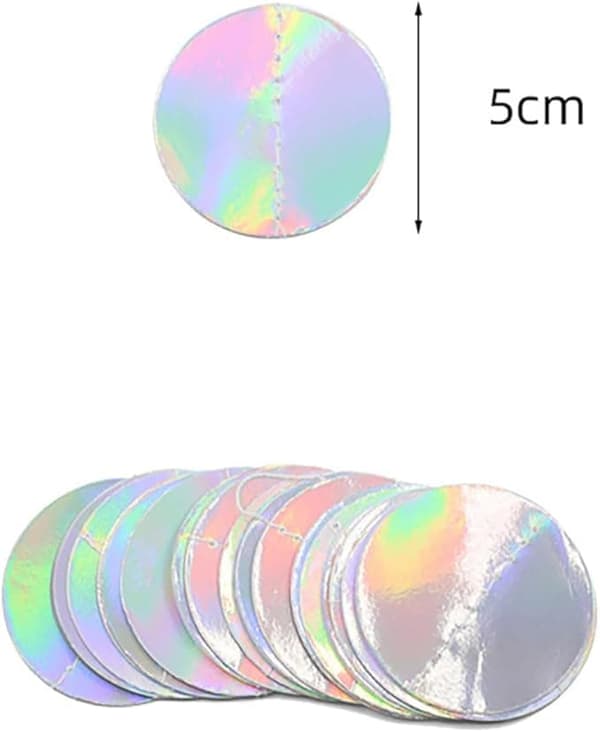 OBOSOE 8-pak Glitterguirlander - I alt 32m lange glitterdekorationer