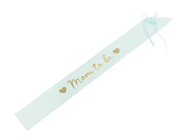 Äidin huivi, vaalea Tiffanyn sininen, 75 cm (1 pkt / 12 kpl)
