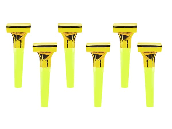 Fløjter, guld (1 karton / 50 pakker) (1 pakke / 6 stk.)