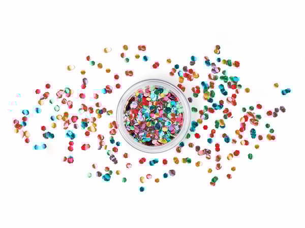 Glitter til ansigt og krop, 3 g, blanding