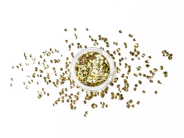 Ansikts- och kroppsglitter, 3g, guld