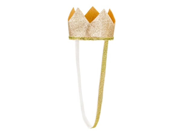 Krone, guld, 8,5 cm (1 karton / 15 stk.)