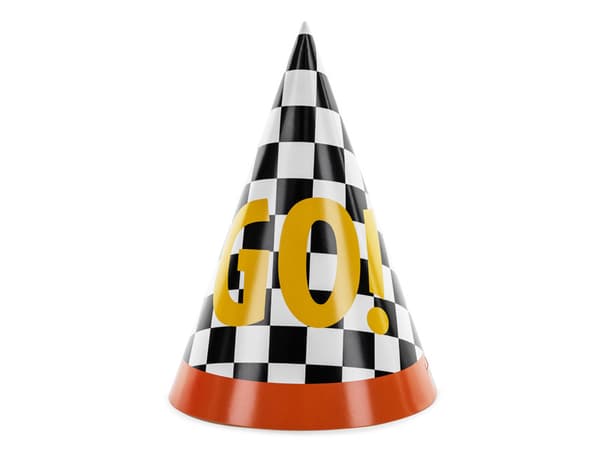 GO! Hætter, 16 cm, mix (1 pakke / 6 stk.)