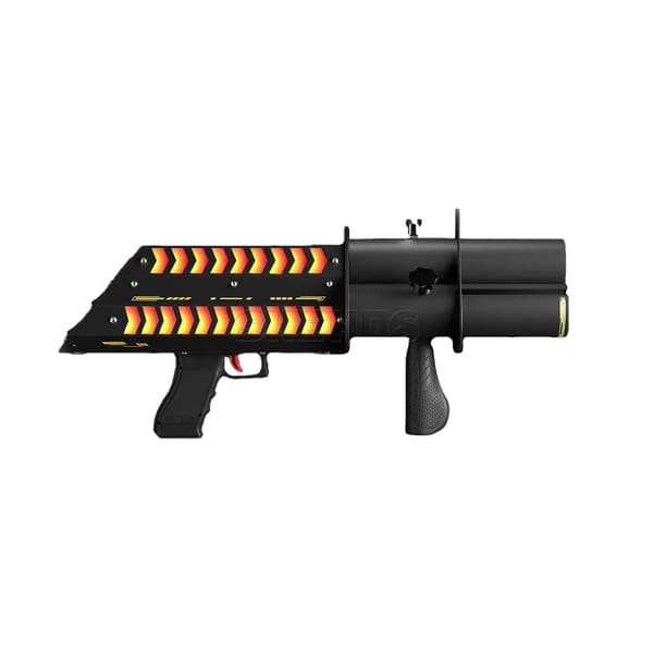 Salute Gun, Manuel Firing, Højstyrke Aluminiumlegering,3-huller, EU-stik