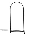 Miniatyrbillede 1 af 2: Festbaggrund Ramme, Metalramme, Bryllupscirkelbue, H15m(5905in), sort