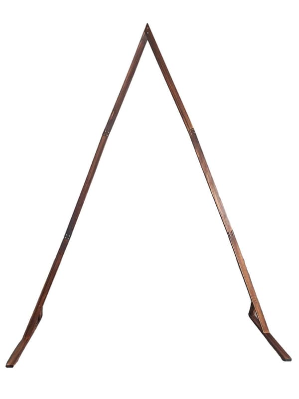 Bryllupsbue, Rustik Design, 10 kg Kapacitet,1.7x0.8x3.1m, træ