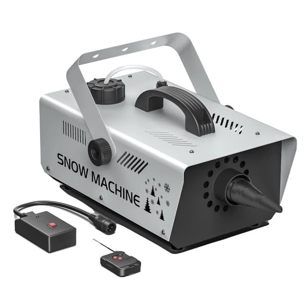 Lumimachine, langaton kauko-ohjain, säädettävä lumihiutaleen koko,ZQ10143, EU-pistoke