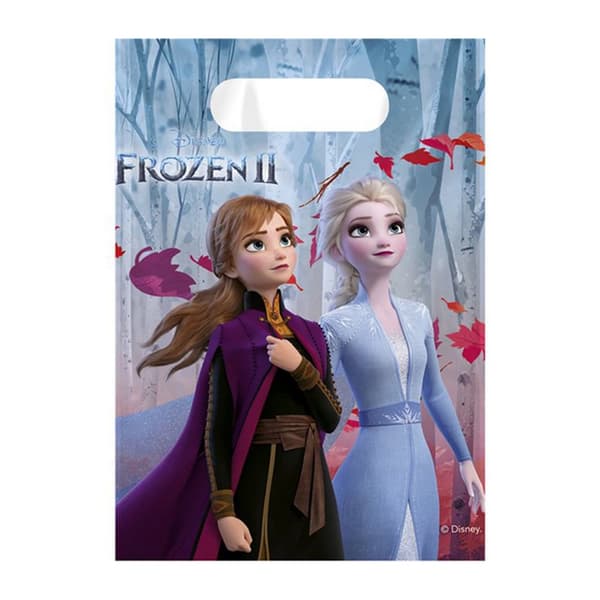 Frozen 2 festposer (pakke med 6) Blue One Size