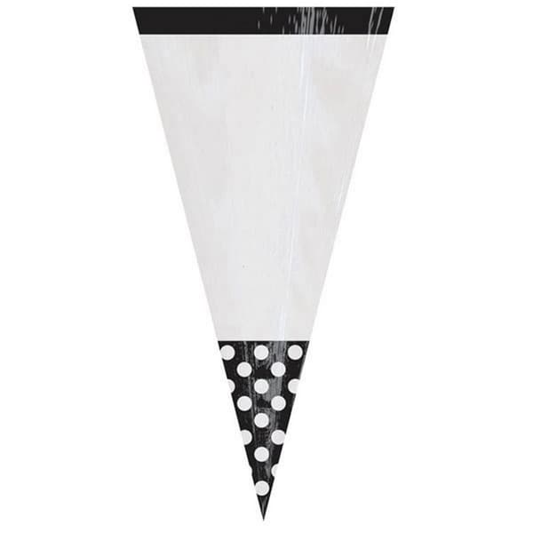 Amscan Kottformade plastpåsar (10 stycken) Black One Size