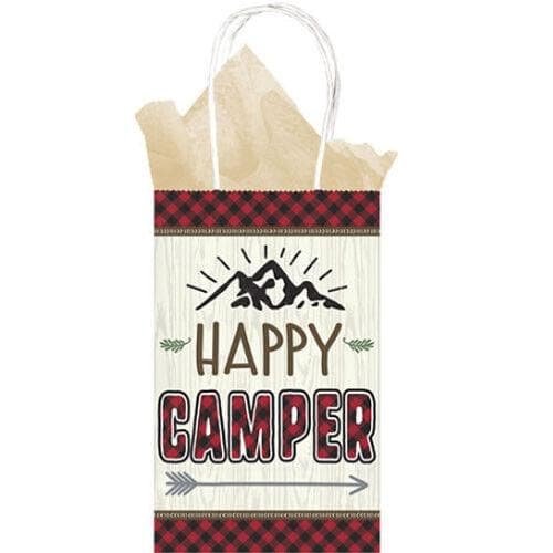 Amscan Lumberjack Paper Party Bags (Pack of 8) Multicoloured One Size