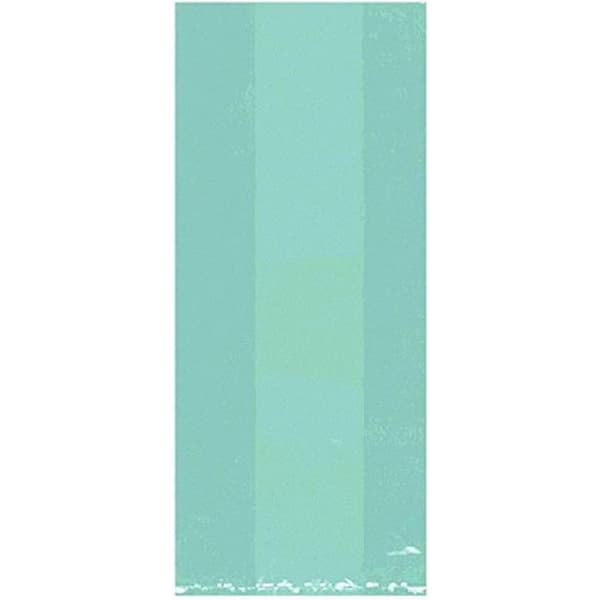 Amscan Godispåse med randig detalj (25 st) Robins Egg Blue One Size
