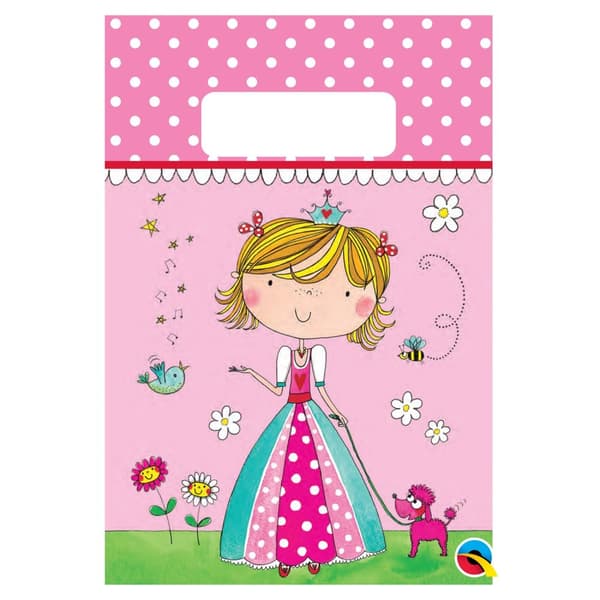Rachel Ellen Påsar för prinsesskalas (6-pack) Pink One Size
