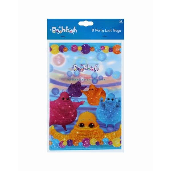 Boobah Partyväskor med karaktärer (8-pack) Multicoloured One Size