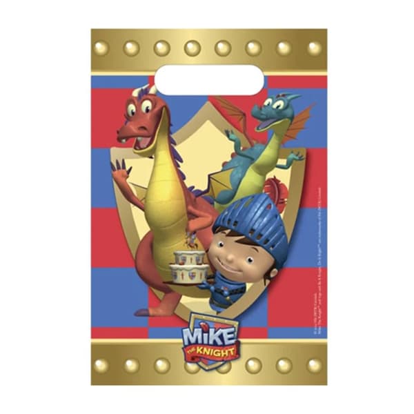 Mike The Knight Partypåsar (8 st) Multicoloured One Size