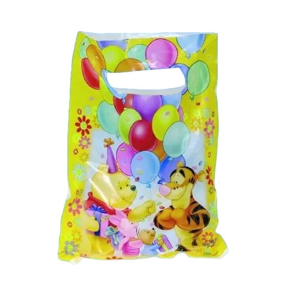 Winnie the Pooh Party Bags (Pack of 6) Multicoloured One Size