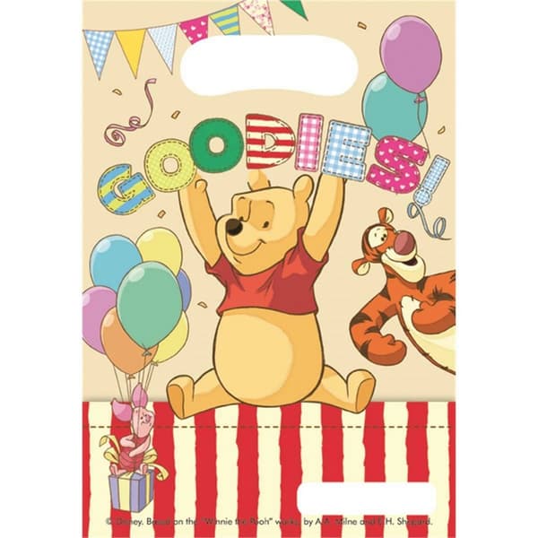 Winnie the Pooh Påsar med alfabetet (6-pack) Multicoloured One Size