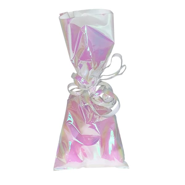 Creative Party Cellophane Party Bags Pink One Size