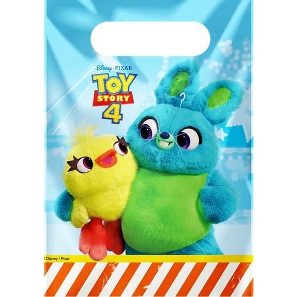 Toy Story 4 Party Bags (Pack of 6) Multicoloured One Size
