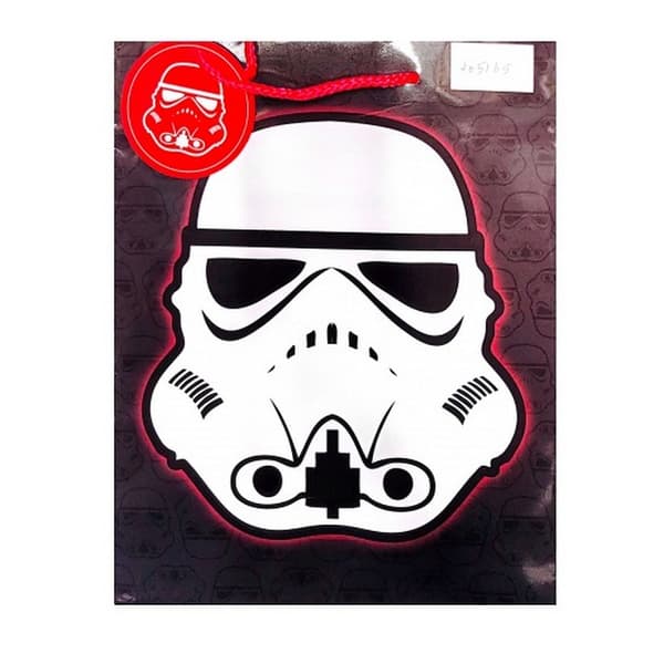 Star Wars Stormtrooper Gift Bag White/Black/Red One Size