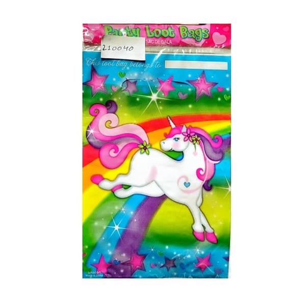 Unicorn Party Bags Multicoloured One Size