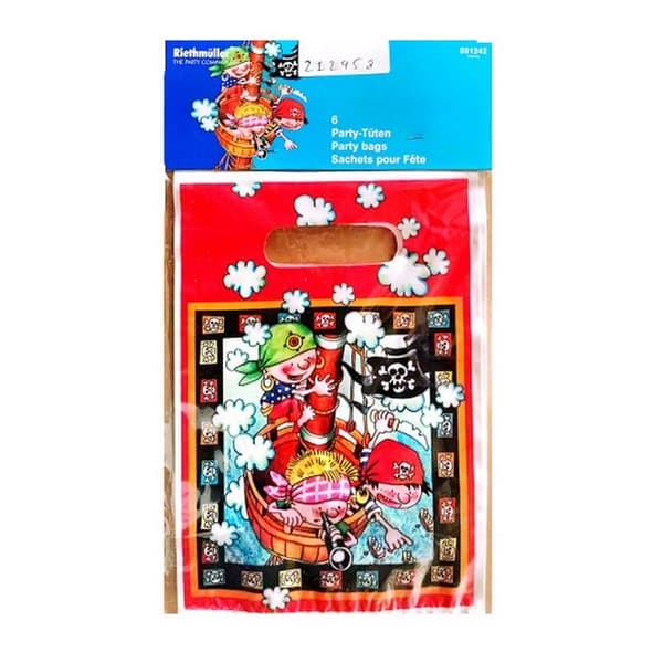 Riethmuller Characters Party Bags (Pack of 6) Multicoloured One Size